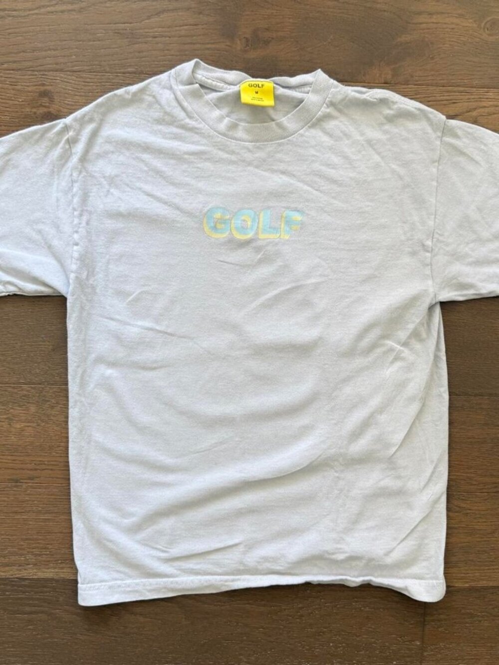 Golf wang white logo tee